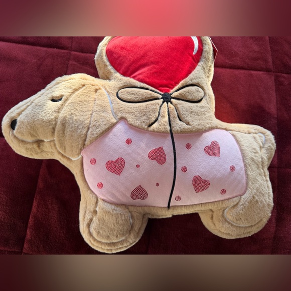 The cutest new Valentine Dachshund Valentine Plush Pillow